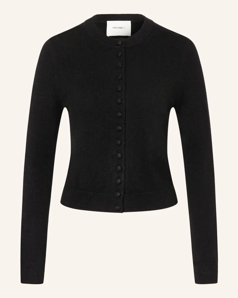 Lisa Yang Strickjacke Aus Cashmere schwarz Schwarz