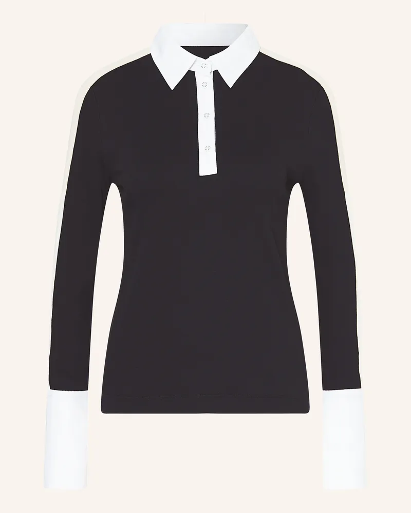 Marc Cain Poloshirt im Materialmix 395