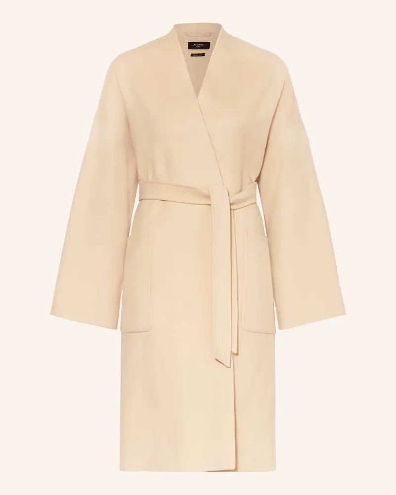 Max Mara Wollmantel ERIS Beige