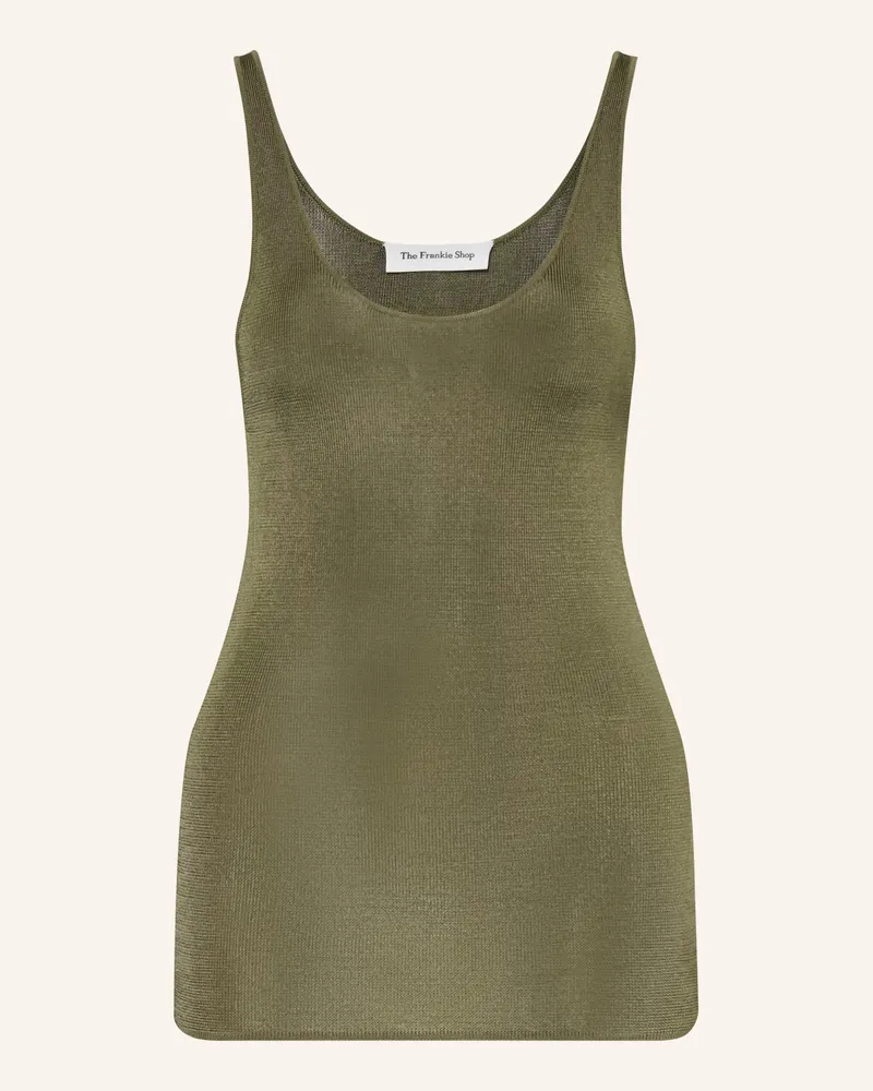 FRANKIE Shop Stricktop Rivo gruen Khaki
