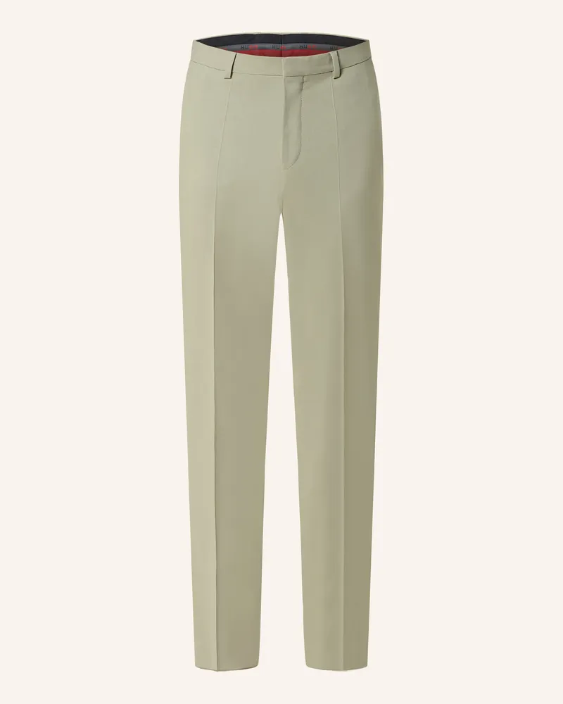 HUGO BOSS Anzughose Hesten Extra Slim Fit gruen 391