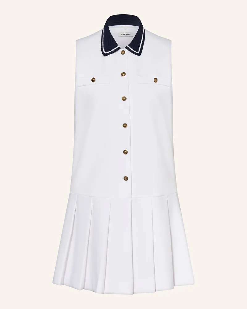 Sandro Kleid Weiss