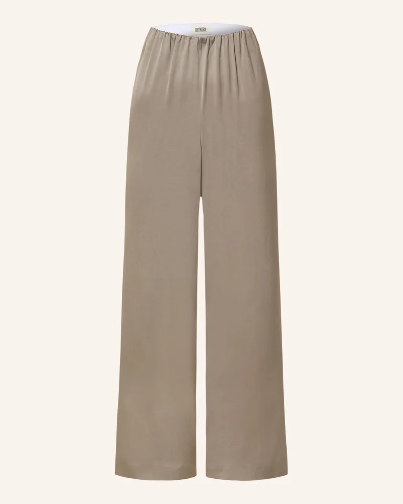 Drykorn Satinhose TWEEZER Taupe