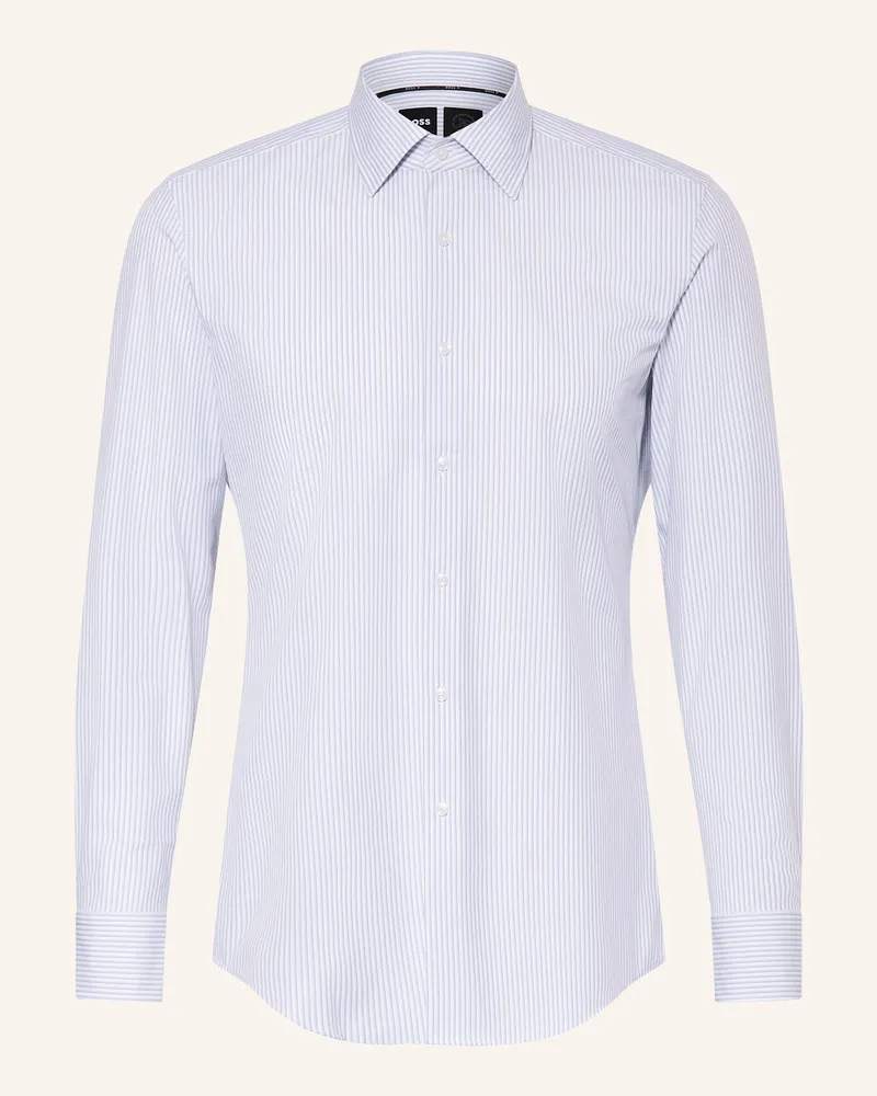 HUGO BOSS Hemd HANK Slim Fit Weiss