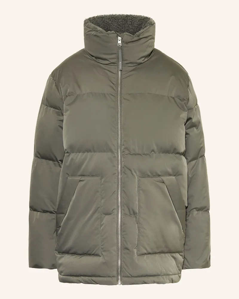 OPUS Steppjacke Hileen gruen Khaki