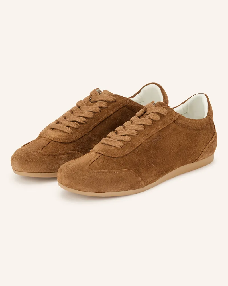 HUGO BOSS Sneaker Solenne braun Cognac