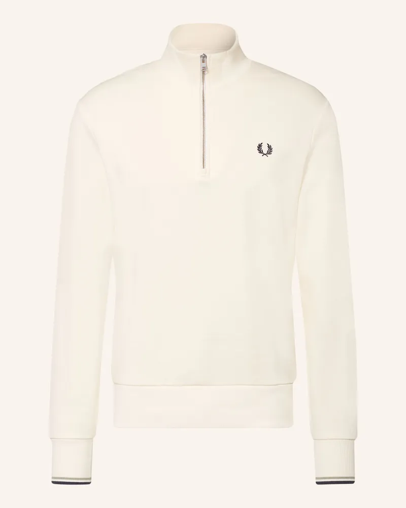 Fred Perry Sweat-Troyer weiss Ecru