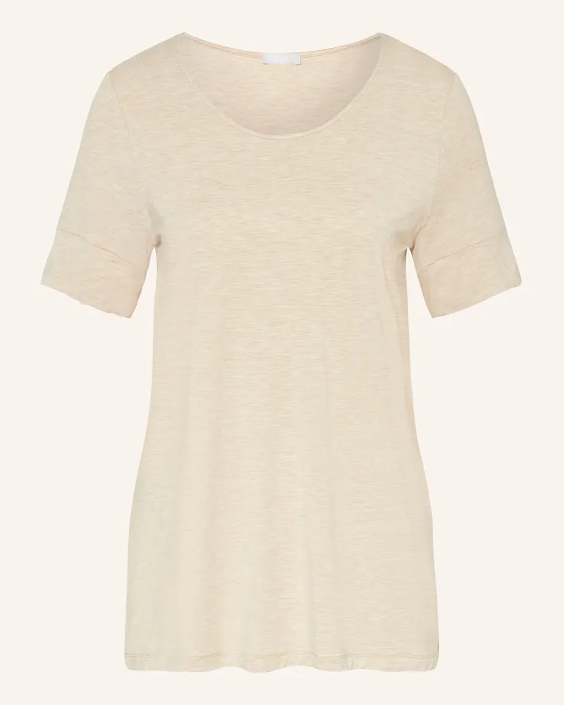 Hanro Schlafshirt NATURAL ELEGANCE Beige