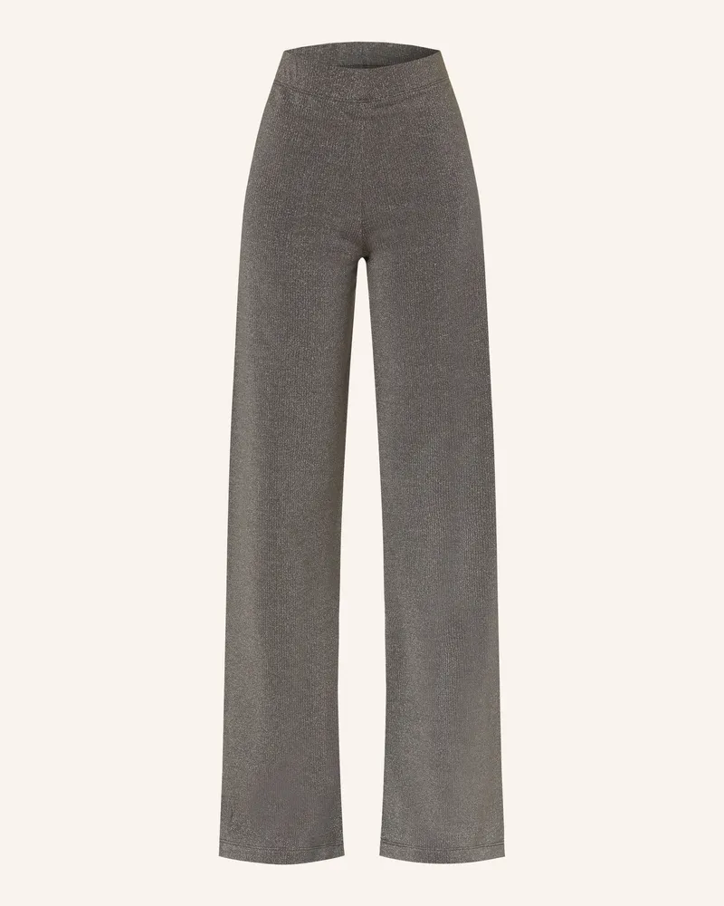 OH APRIL Strickhose LOUI mit Glitzergarn Grau