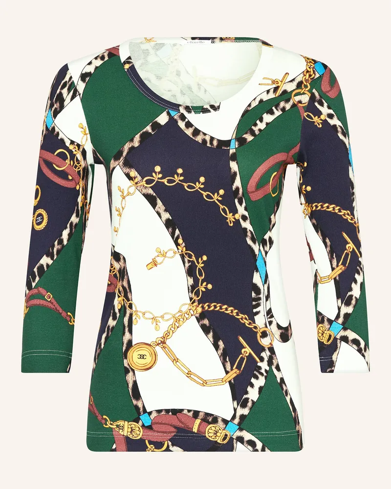 Efixelle Shirt mit 3/4-Arm Grün