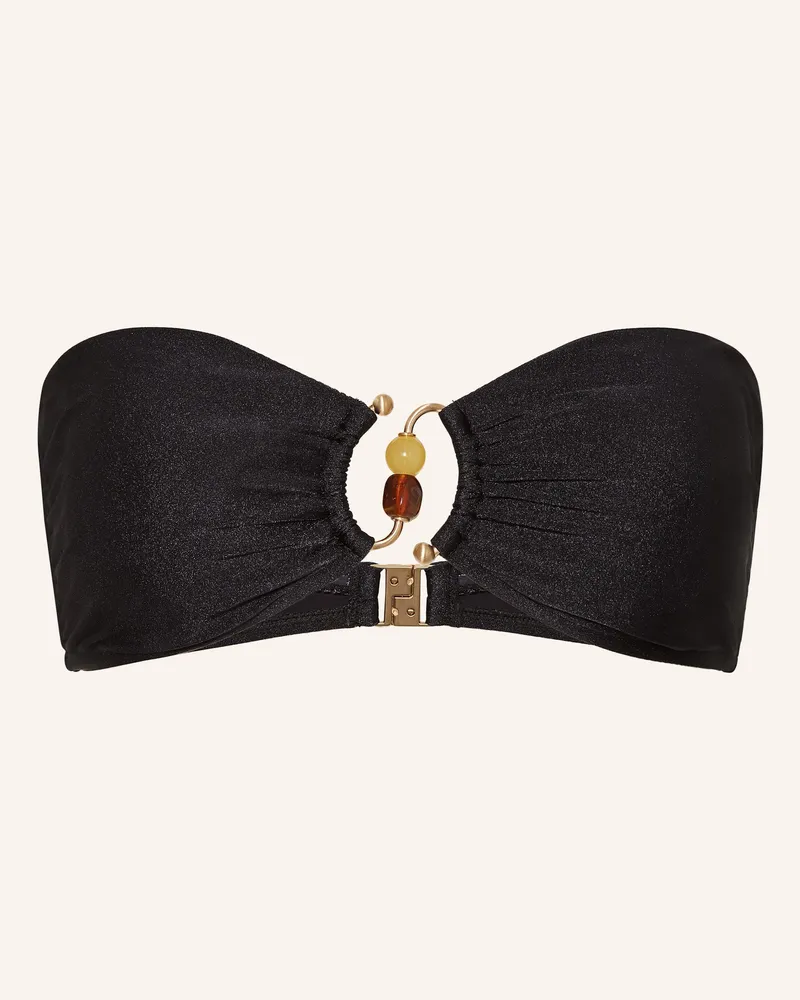 Seafolly Australia Bandeau-Bikini-Top PALERMO Schwarz