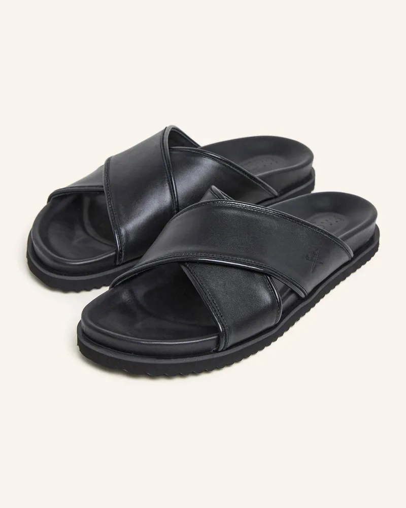 Hackett Outdoor Sandale Mikonos Crossover schwarz Schwarz