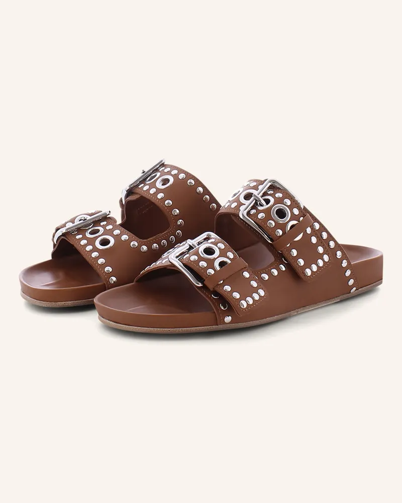 Kennel & Schmenger Pantolette LOVE Cognac