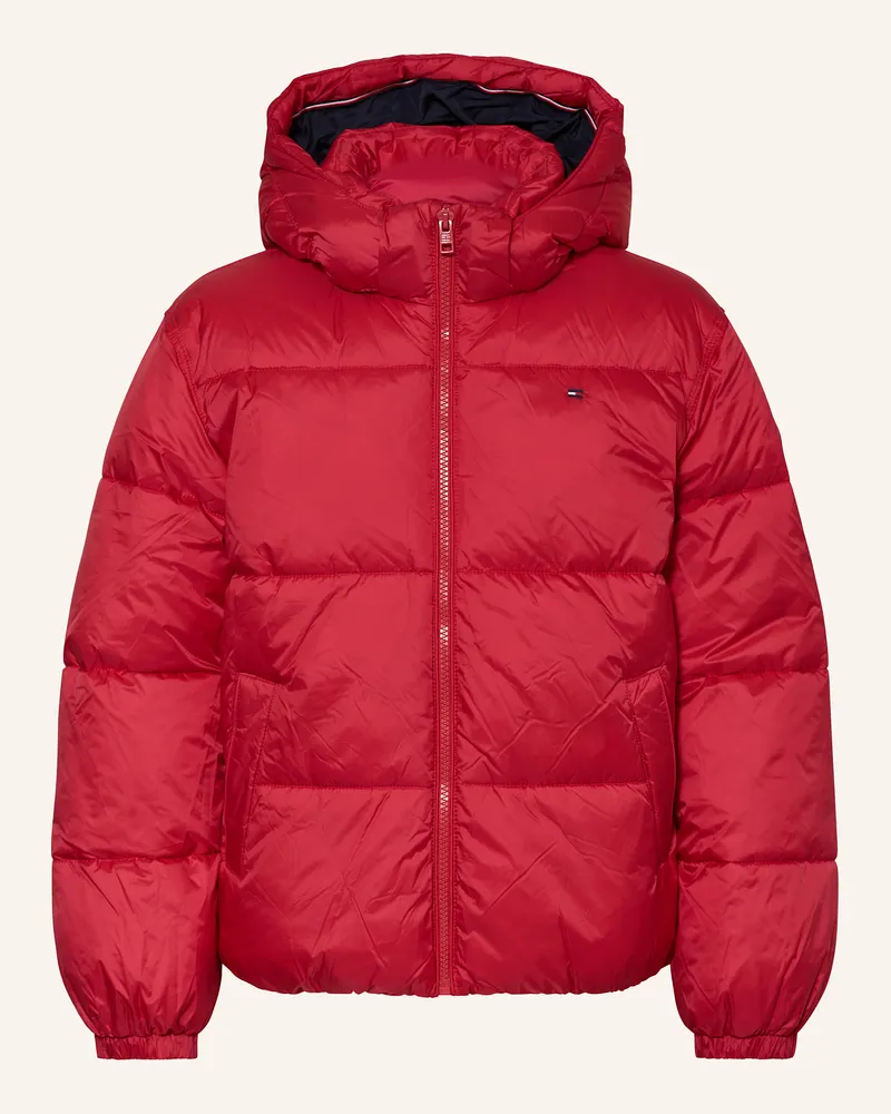 Tommy Hilfiger Steppjacke mit abnehmbarer Kapuze Fuchsia