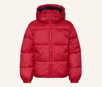 Steppjacke mit abnehmbarer Kapuze