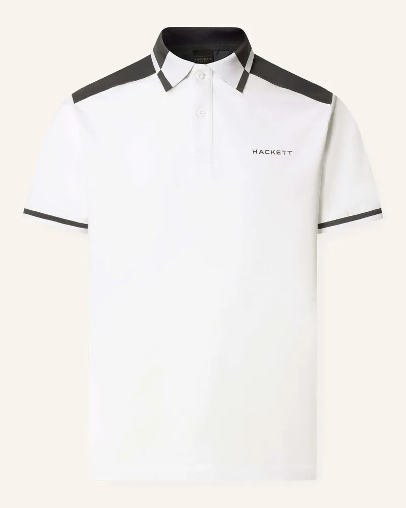 Hackett Poloshirt HS CITY BLOCK POLO Weiss
