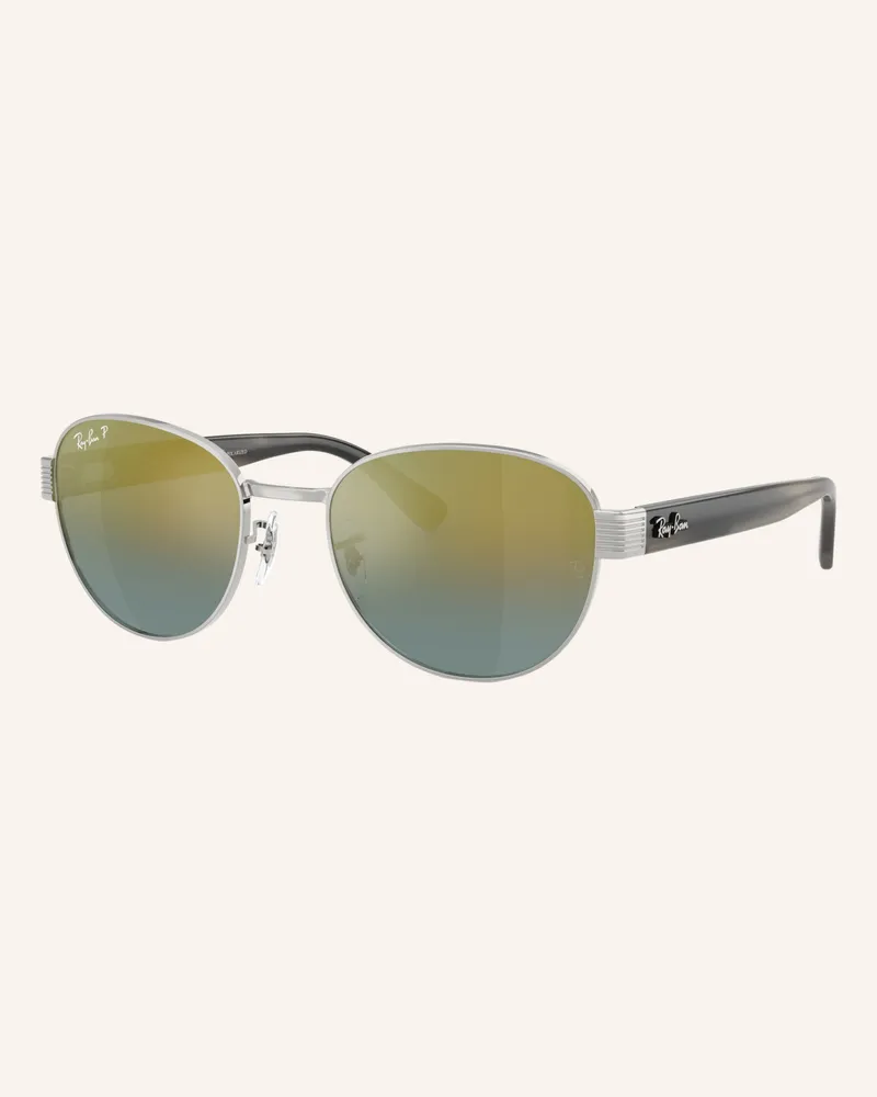 Ray Ban Sonnenbrille rb3766ch silber Silber
