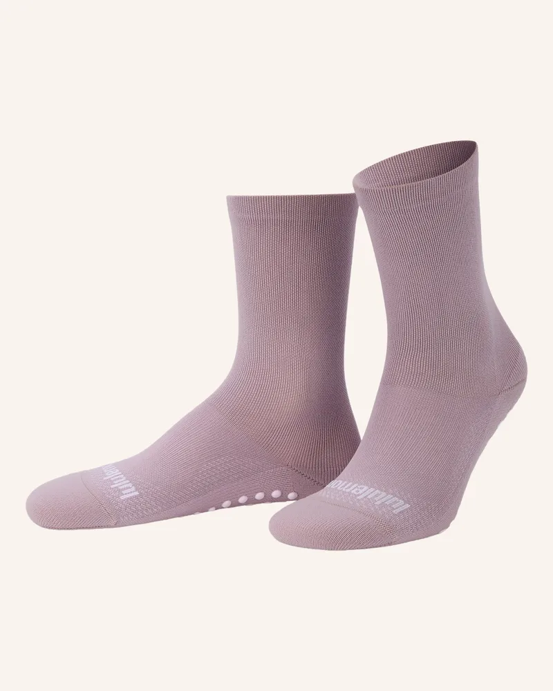 LULULEMON Yoga- Und Pilatessocken Find Your Balance lila Helllila