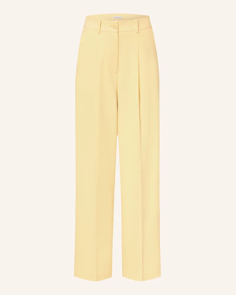 Mrs & HUGS Marlenehose gelb Gelb