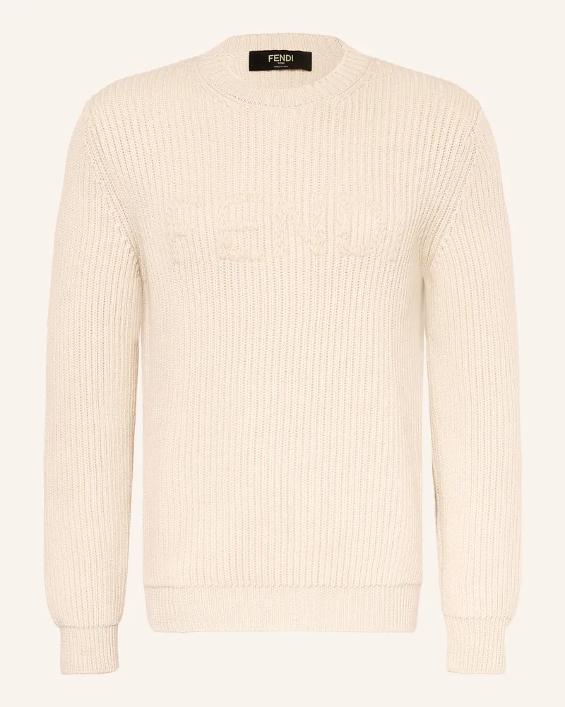 Fendi Pullover weiss Beige