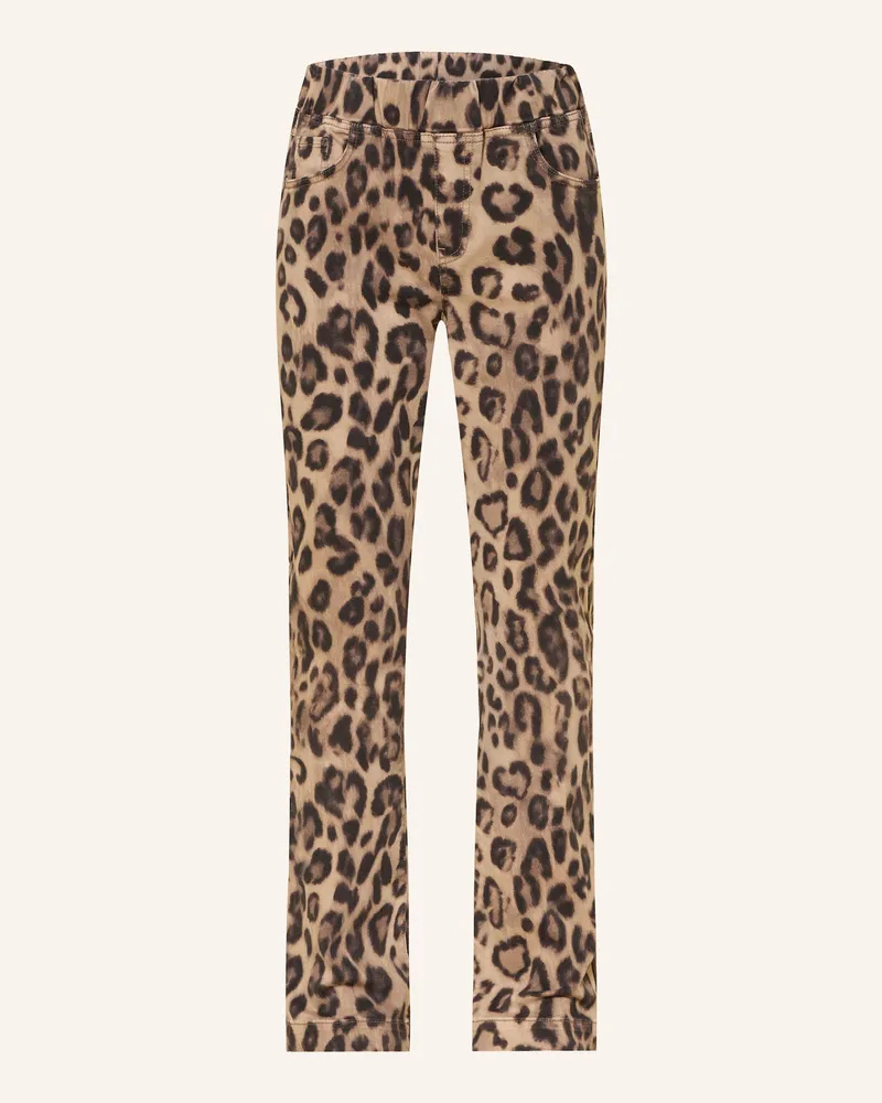 monari Hose Hellbraun