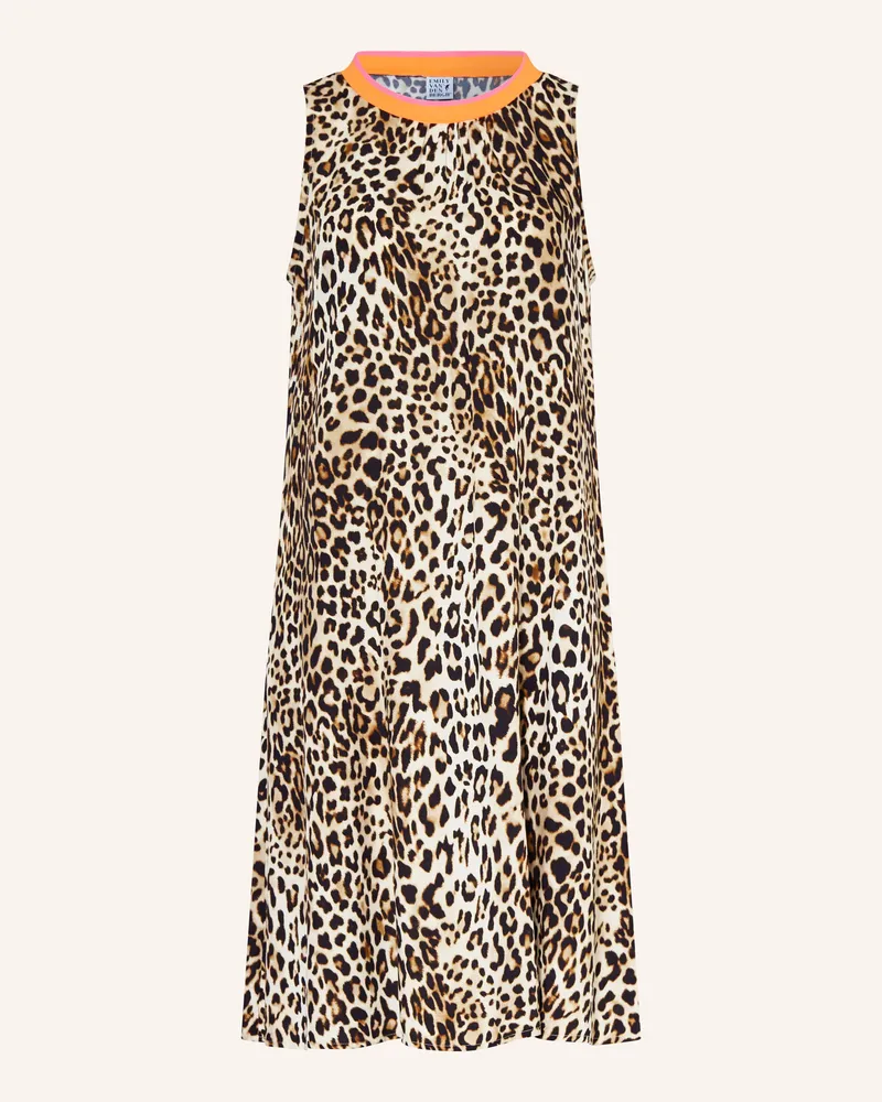 Emily van den Bergh Kleid Beige