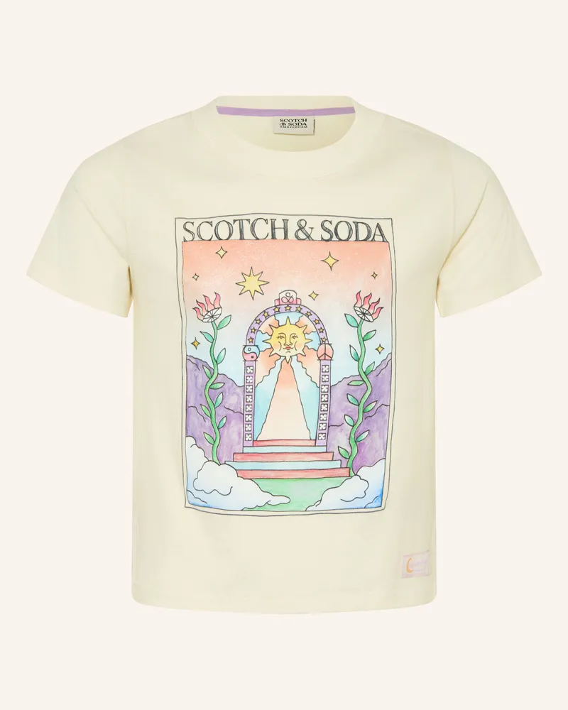 Scotch&Soda T-Shirt weiss Ecru