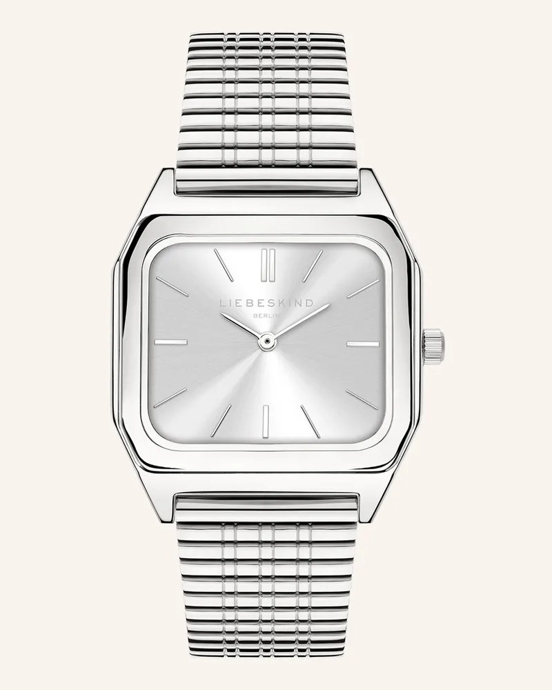 Liebeskind Armbanduhr  aus  Edelstahl Silber