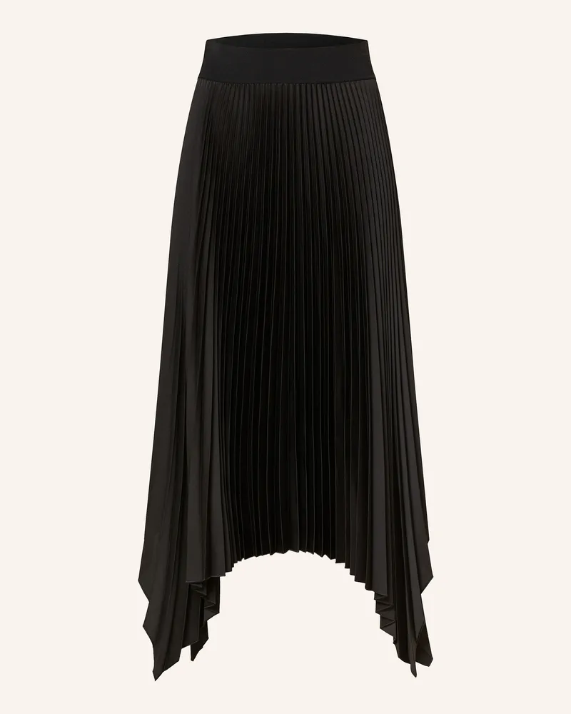 Joseph Plisseefaltenrock Ade schwarz Schwarz
