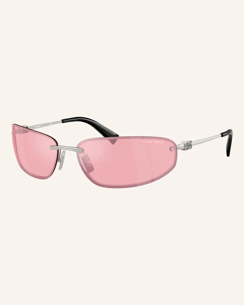 Miu Miu Sonnenbrille mua50s silber 1bc70j