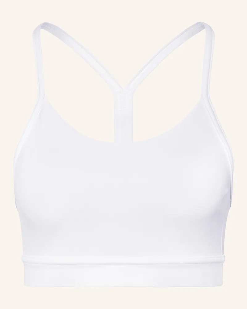 LULULEMON Sport-BH FLOW Y mit Mesh Weiss