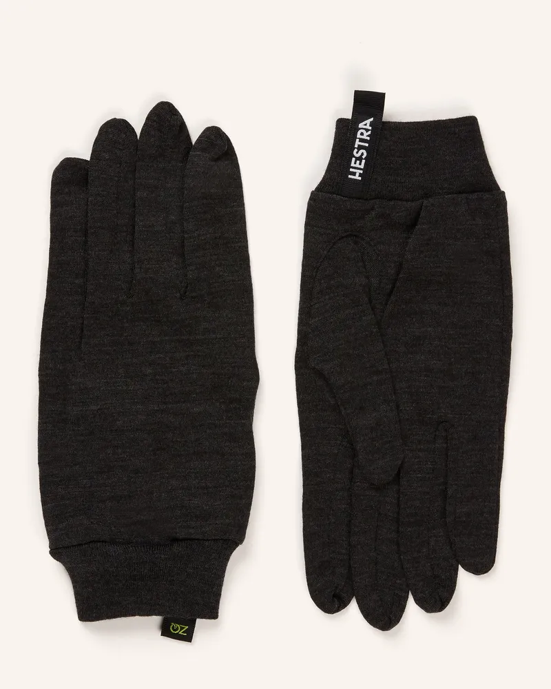 Hestra Handschuhe Aus Merinowolle grau Dunkelgrau