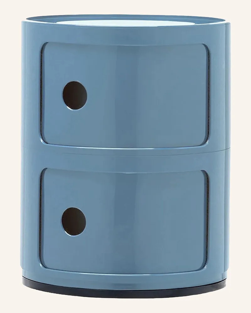 Kartell Beistelltisch Componibili blau Hellblau