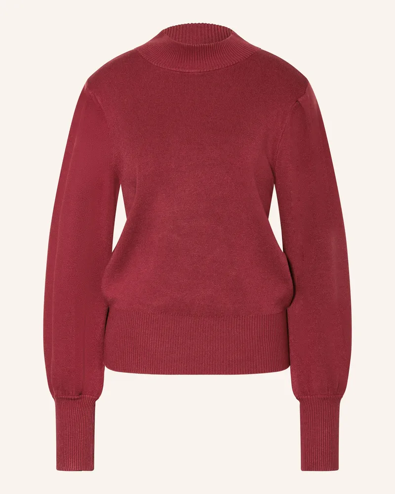 Y.A.S Pullover Dunkelrot