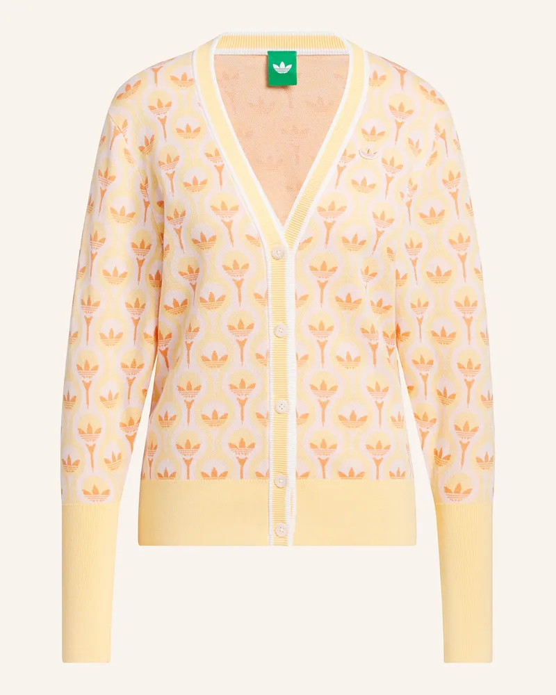 adidas Strickjacke Originals All Over orange Orange