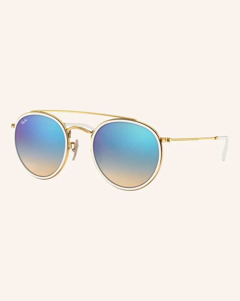 Ray Ban Sonnenbrille rb3647n Round gold Gold