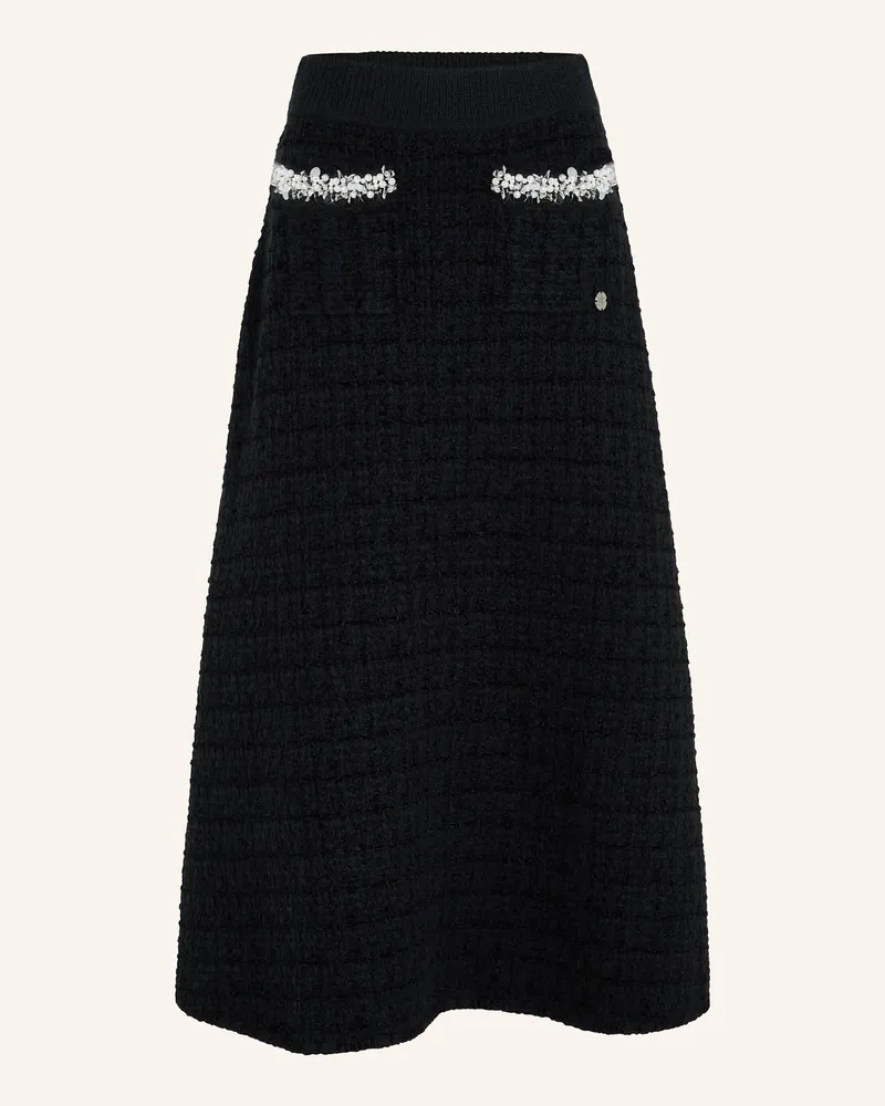 Karl Lagerfeld Rock schwarz Schwarz