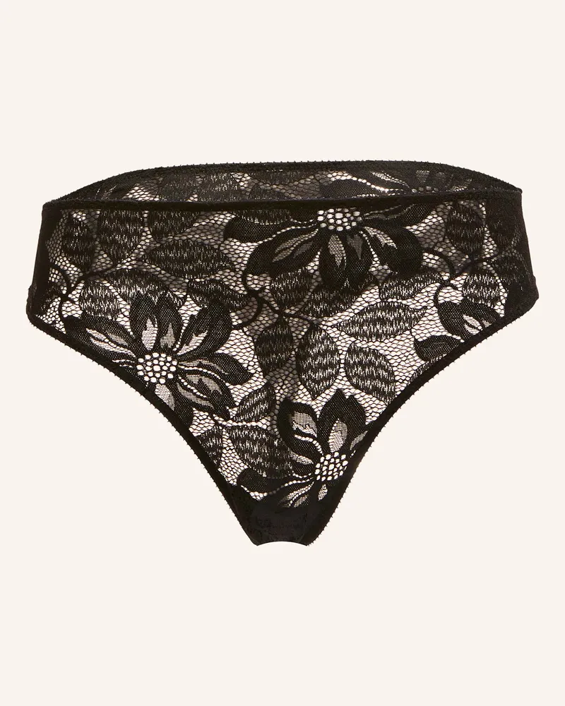 Wolford Lingerie String Lace String schwarz Schwarz