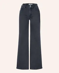 ITEM m6 Flared Jeans WIDE LEGGED HIGH RISE DENIM Schwarz