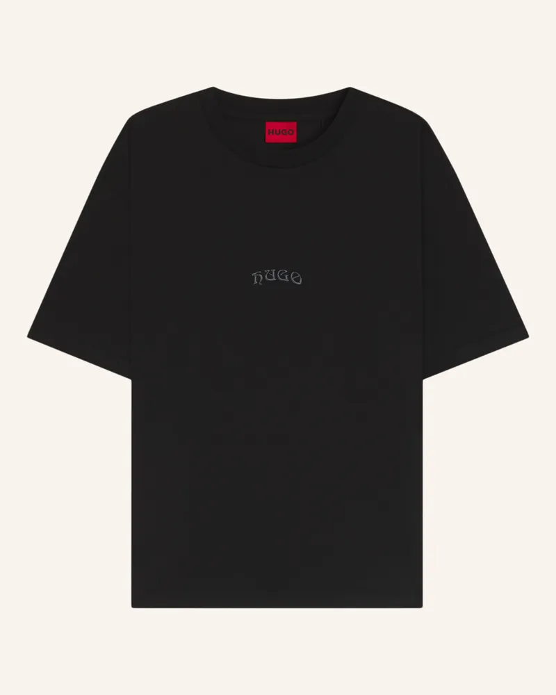 HUGO BOSS T-Shirt DADSU Oversize Fit Schwarz