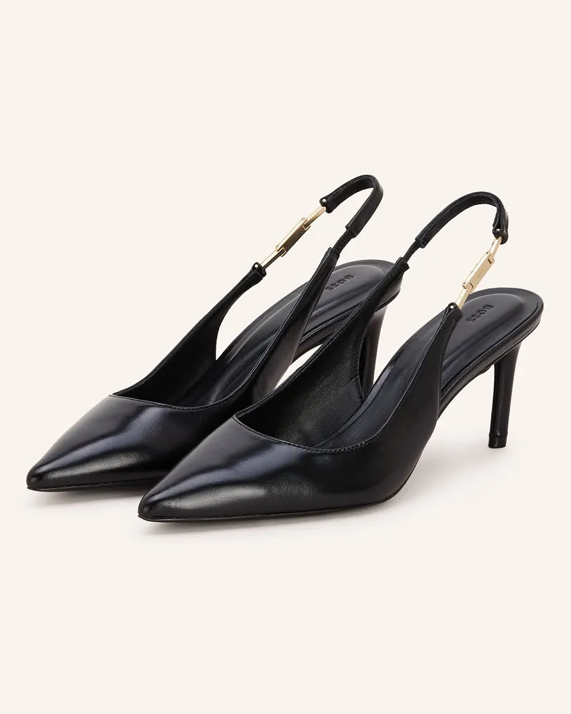 HUGO BOSS Slingpumps GRACEY Schwarz