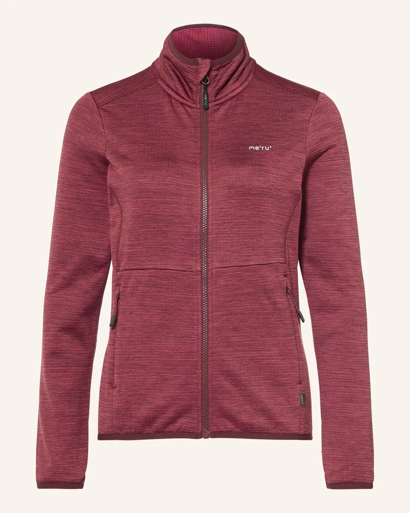 me°ru' Midlayer-Jacke Caen rot Dunkelrot