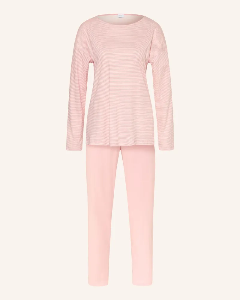 Mey Schlafanzug Serie Simple Stripes rosa Rosé