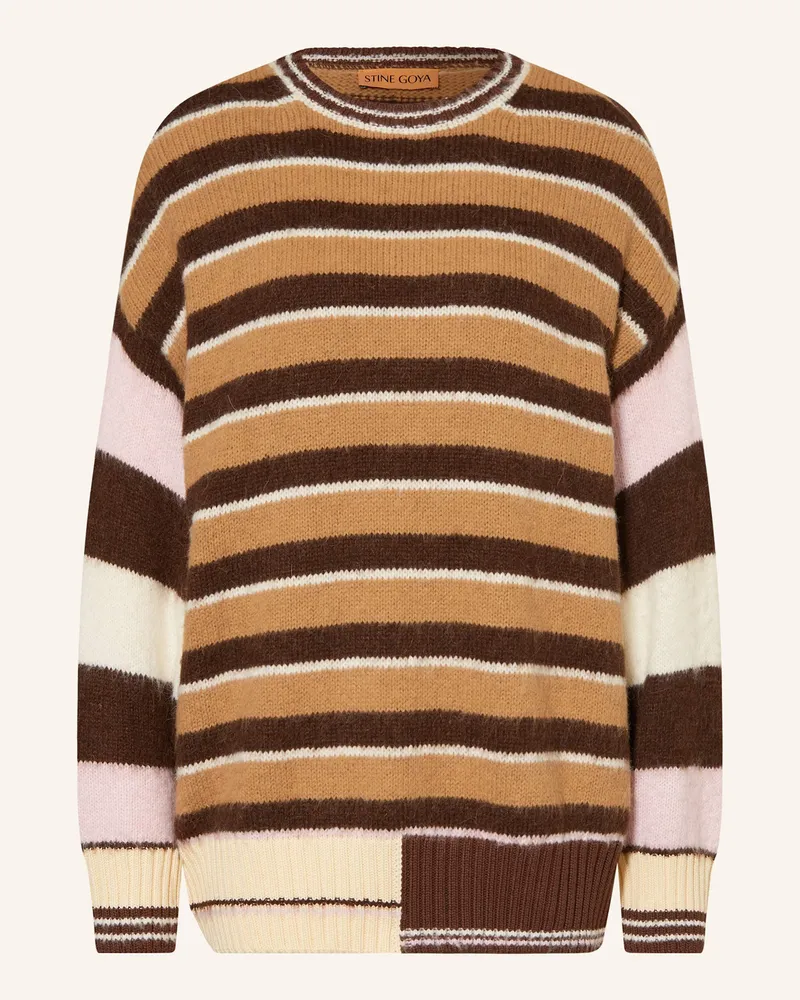 Stine Goya Pullover Dunkelbraun