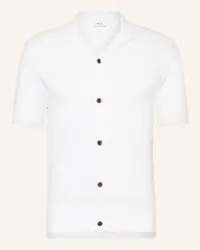 Reiss Strickhemd FORTUNE Slim Fit Weiss