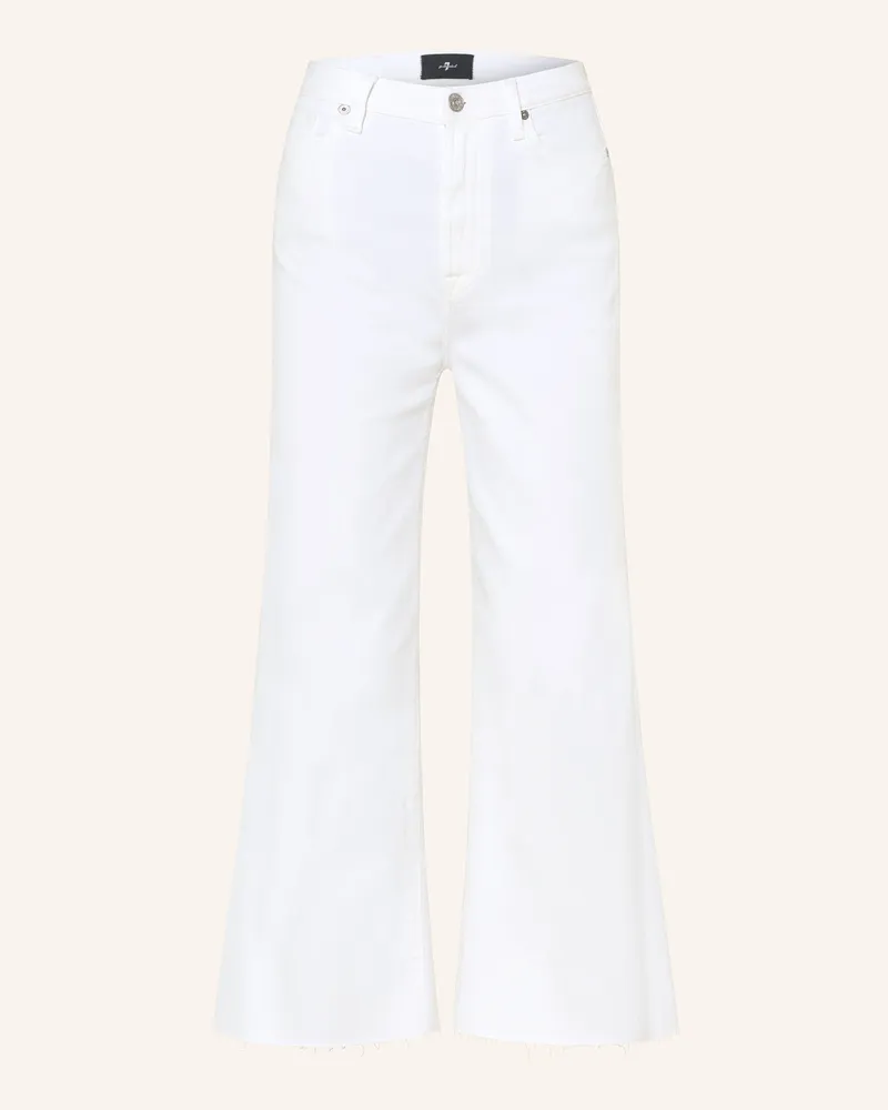 7 for all mankind Flared Jeans ULTRA HIGH RISE CROPPED JO Weiss