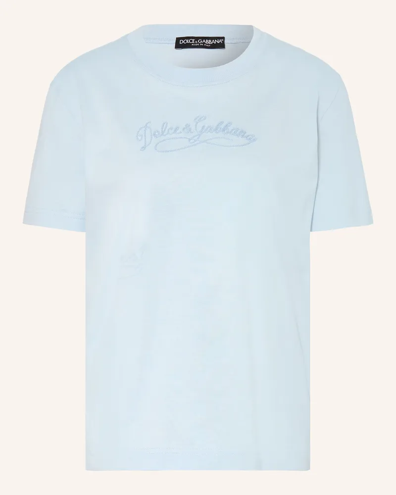 Dolce & Gabbana T-Shirt blau Hellblau