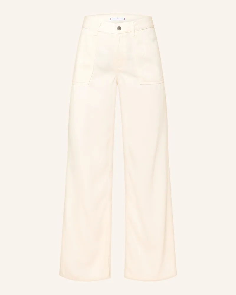 Tommy Hilfiger Wide Leg Jeans weiss 1cd
