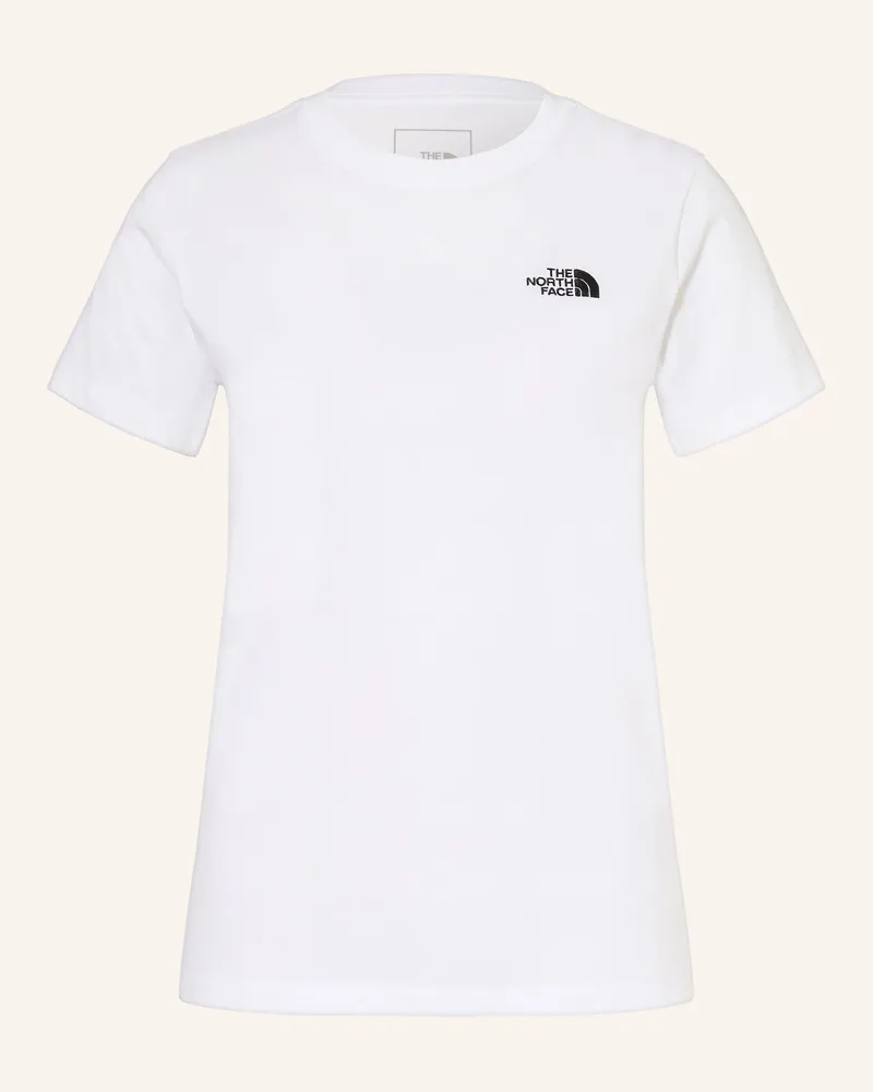 The North Face T-Shirt Evolution Simple Dome weiss Weiss
