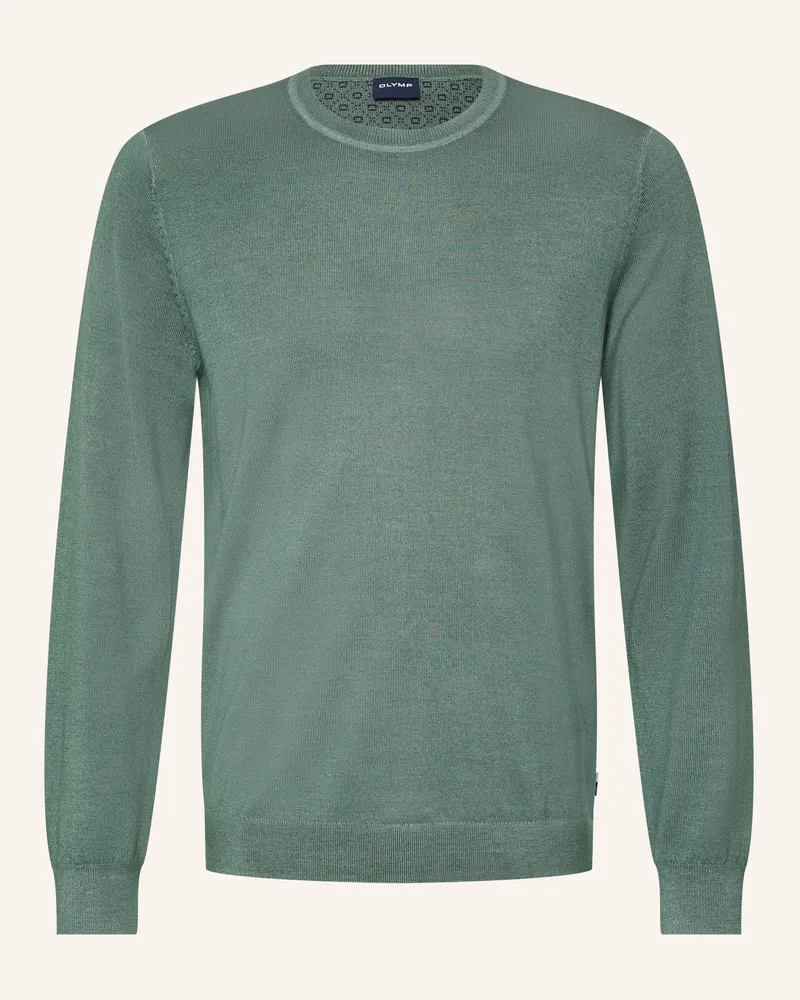 Olymp Pullover gruen Grün